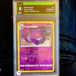 Degree graded Pokémon card